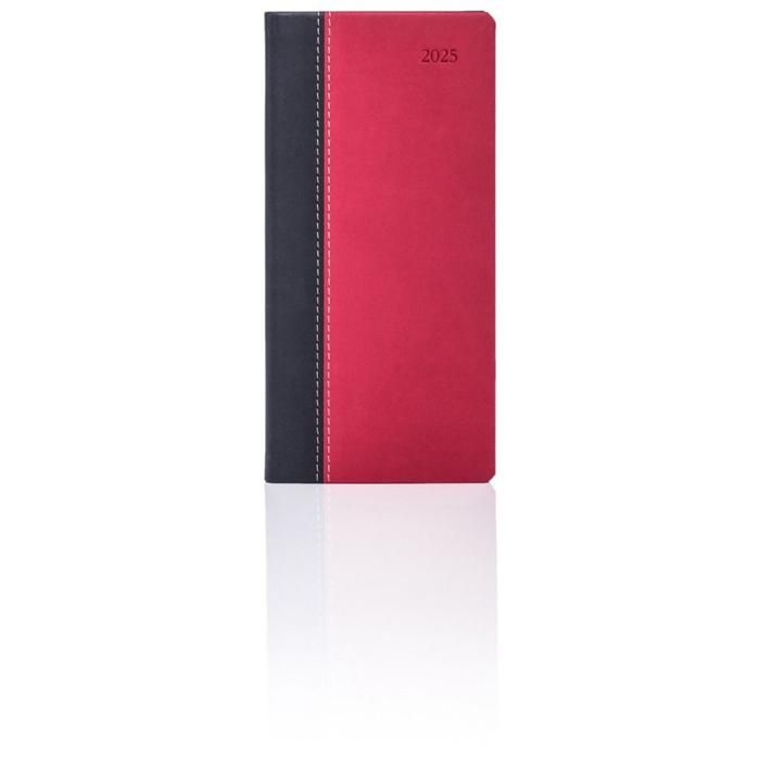 Costa Rica Pocket Weekly Diary - Graphite & Coral Red main product photo