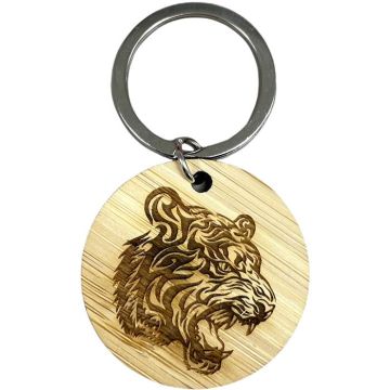 Bamboo Keyring