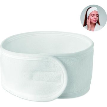 Adjustable Microfibre Hairband - White - item picture front