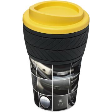 Brite-Americano Tyre 350 ml Insulated Tumbler - Yellow - image main