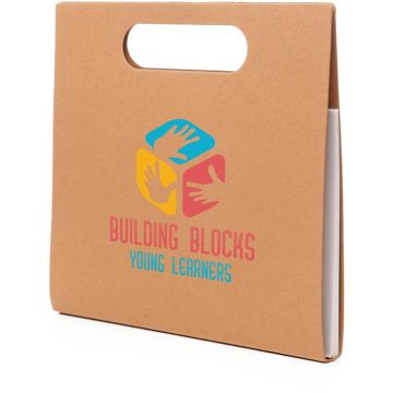 Colouring Set in Cardboard Carry Case - Natural, 203 x 212 x 22mm - main image