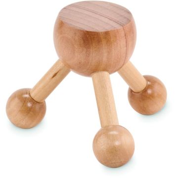 Hand Held Massager In Wood - Wood - item picture front