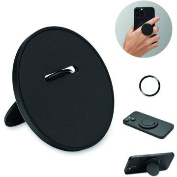 Magnetic Phone Holder - Black - item picture front