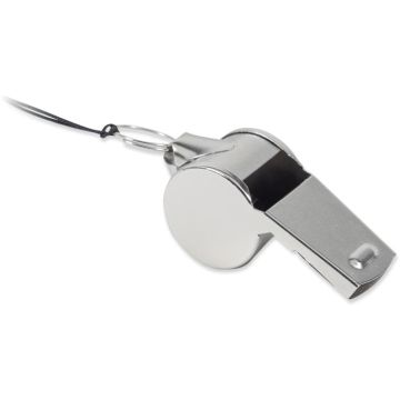 Metal Whistle - Silver - item picture front