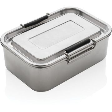 RCS Recycled Stainless Steel Leakproof Lunch Box - silver - main image