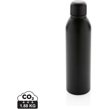 RCS Recycled Stainless Steel Vacuum Bottle 500ml - black - main image