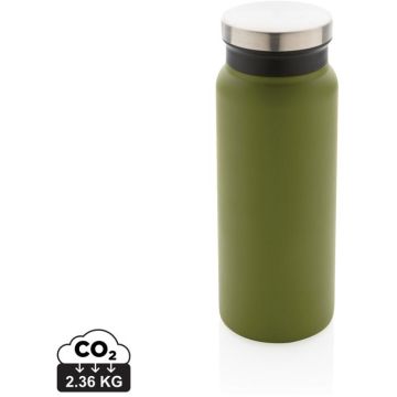RCS Recycled Stainless Steel Vacuum Bottle 600ml - green - main image