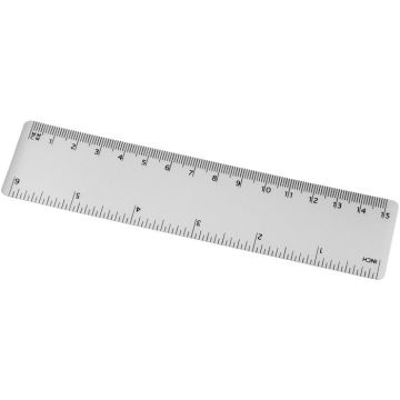 Rothko 15 cm Plastic Ruler - Transparent - image main