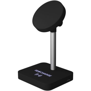 SCX.Design W22 15W+5W Magnetic Wireless Charger - Black - image main