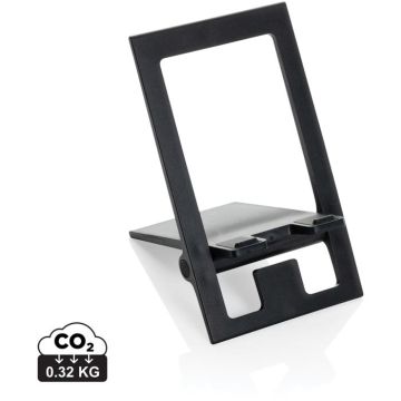 Snapstand RCS Recycled Plastic Foldable Phone Stand - black - main image
