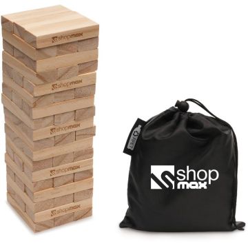 Tumbling Tower Toy Set - Black, Bag-200x170mm, Box-1 - main image