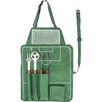 Four-Piece Football Barbecue Set
