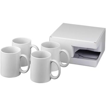 Ceramic Sublimation Mug 4-Pieces Gift Set