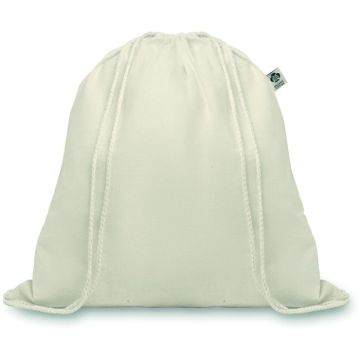 105Gr/M² Organic Cotton Bag - Beige - item picture front