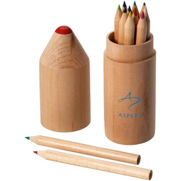 Bossy 12-Piece Coloured Pencil Set
