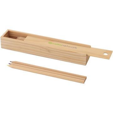 Pines 12-Piece Wooden Pencil Set