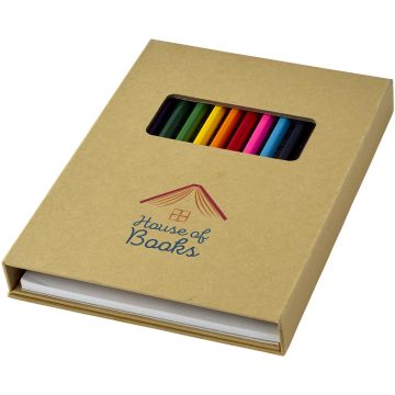 Pablo Colouring Set With Drawing Paper