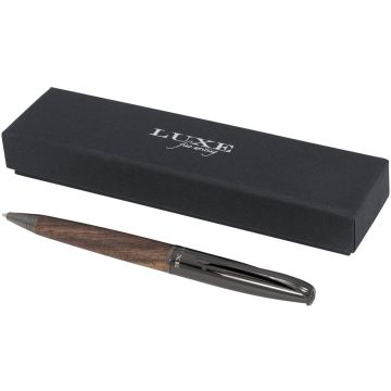 Loure Wood Barrel Ballpoint Pen (Black Ink)
