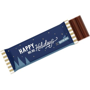 Winter Collection – 12 Baton Bar - Milk Chocolate - 41% Cocoa
