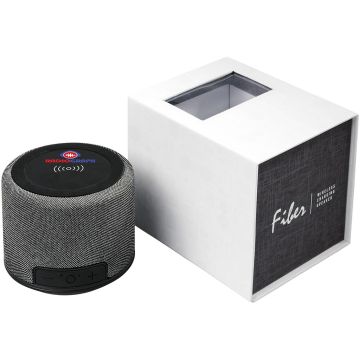 Fiber 3W Wireless Charging Bluetooth Speaker