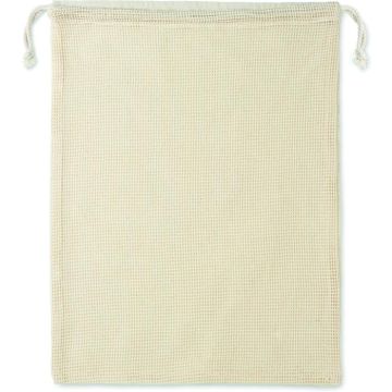 140Gr/M²Cotton Food Bag - Beige - item picture front