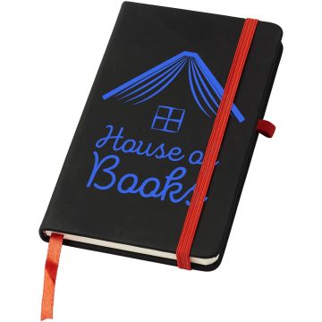 Noir A6 Notebook With Lined Pages