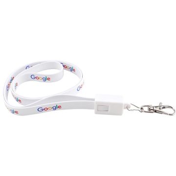2-in-1 Charging Cable Lanyard