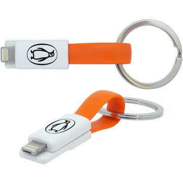 2-in-1 Keyring Charging Cable