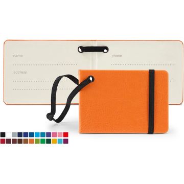 Notebook Style Luggage Tag In Belluno