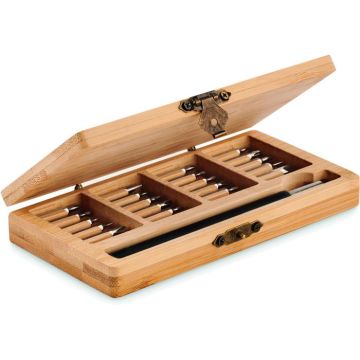 24 Piece Tool Set - Wood - item picture front