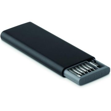 24 Screwdriver Set In Case - Black - item picture front