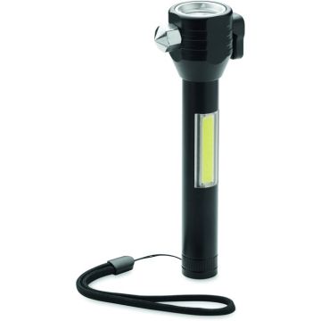 3 In 1 Emergency Hammer - Black - item picture front