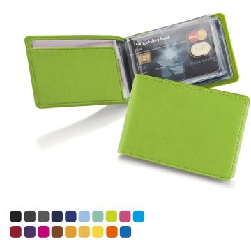 Deluxe Credit Card Case For 6-8 Cards In Vegan Matt Velvet Torino