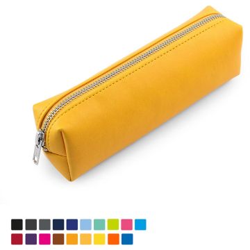 Pencil Or Cosmetics Case In Vegan Matt Velvet Torino