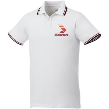 Fairfield Short Sleeve Men's Polo With Tipping