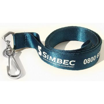 20mm Flat Polyester Lanyard