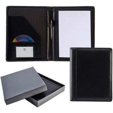 Ascot Leather A4 Deluxe Folder