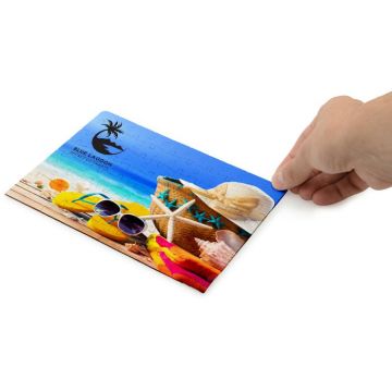 80 Piece Magnetic Jigsaw - White, 200 x 148 x 2 mm - main image
