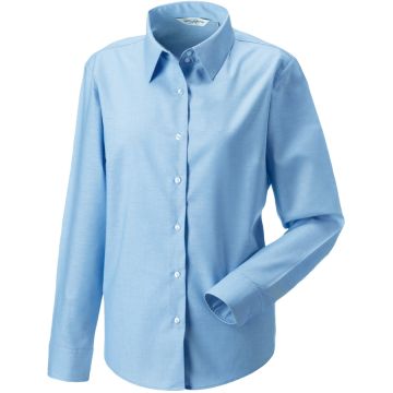 Formal Oxford Blouse Long Sleeve