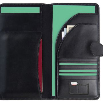 Malvern Leather Travel Wallet