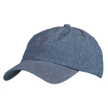 Chambray Denim Unstructured Cap