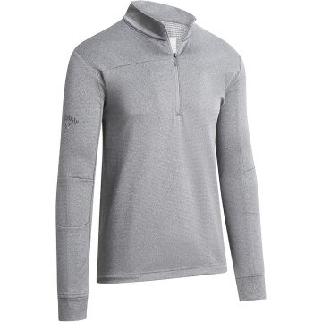 Callaway Gent's Pieced Waffle Quarter Zip Golf Pullover With Embroidery To 1 Position