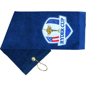 Embroidered Cotton Golf Towel