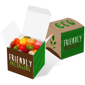 Eco Range - Eco Cube Box - The Jelly Bean Factory