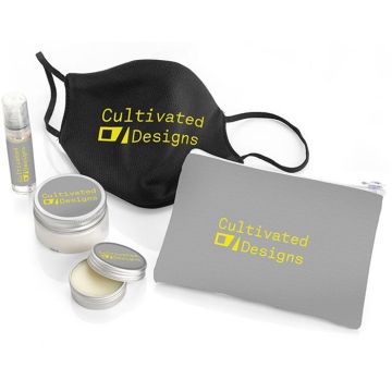 5 Piece Travel Set In A Pouch