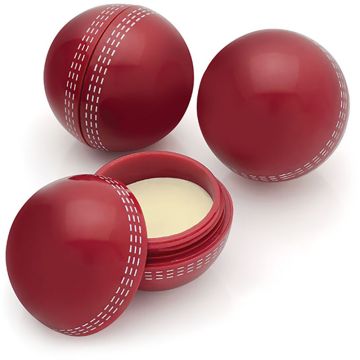 Cricket Ball Shaped Lip Balm