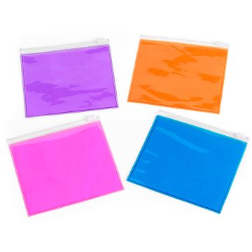 Small Slide Zip PVC Bag