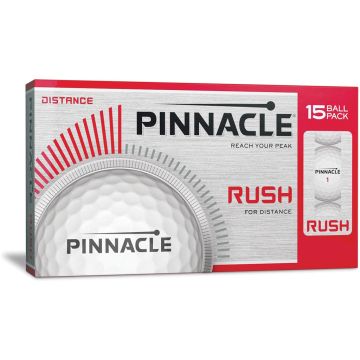 Pinnacle Rush Printed Golf Balls Boxed In 15s