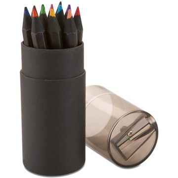 Blocky Black Colouring Pencils