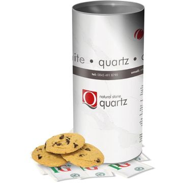 Any 200G Biscuit Filling With 6 Tea Bags In A Personalised Tin 200G